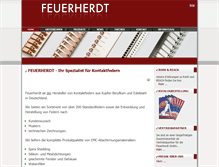 Tablet Screenshot of feuerherdt.de